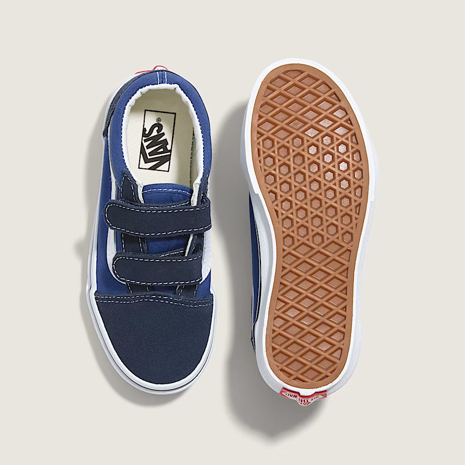 Vans - Old Skool V Bleu Marine Enfant
