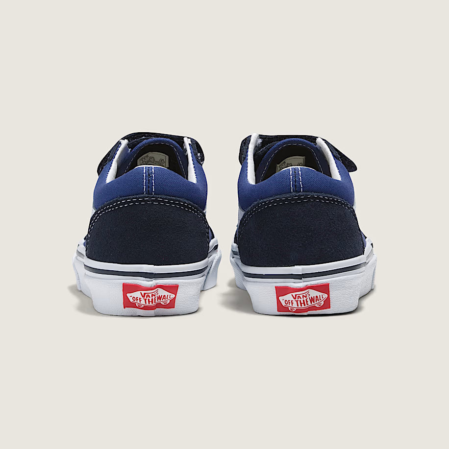 Vans - Old Skool V Bleu Marine Enfant