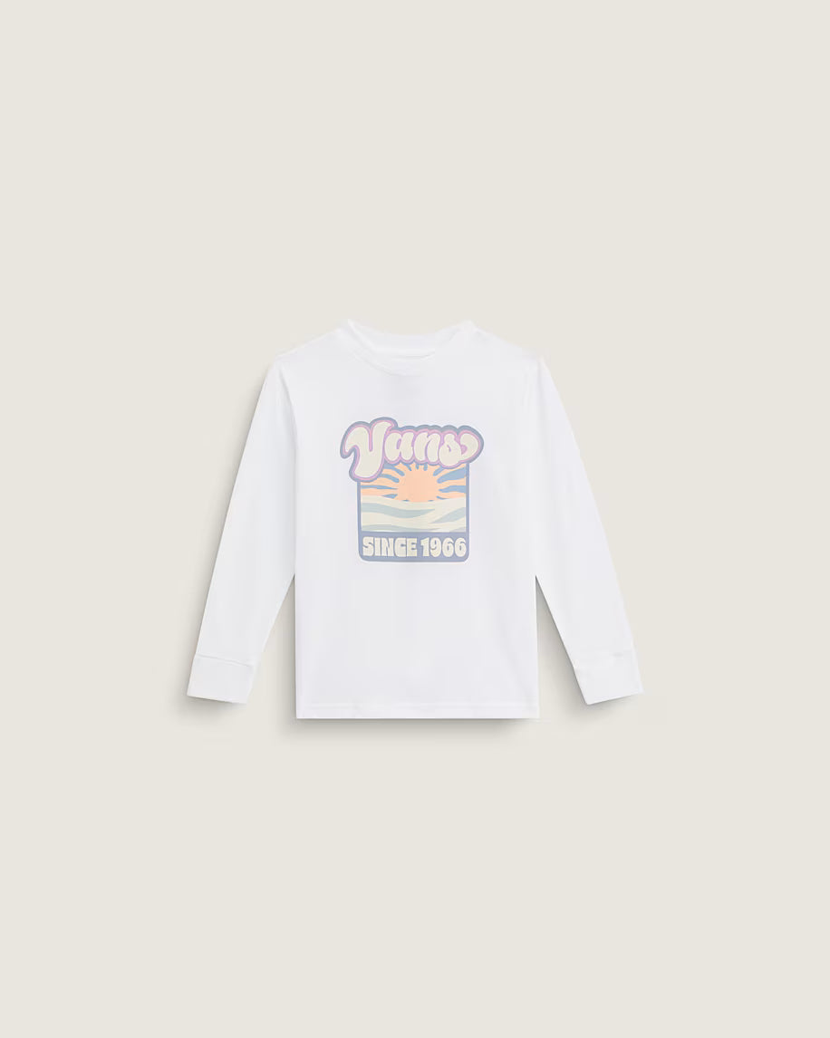Vans - Sun Dip Long Sleeve White