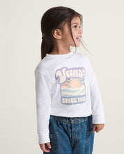 Vans - Sun Dip Long Sleeve White