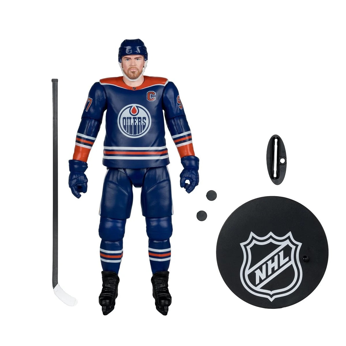 McFarlane - SportsPicks Edmonton Oilers Connor McDavid 6-Inch Scale Articulated Action Figure