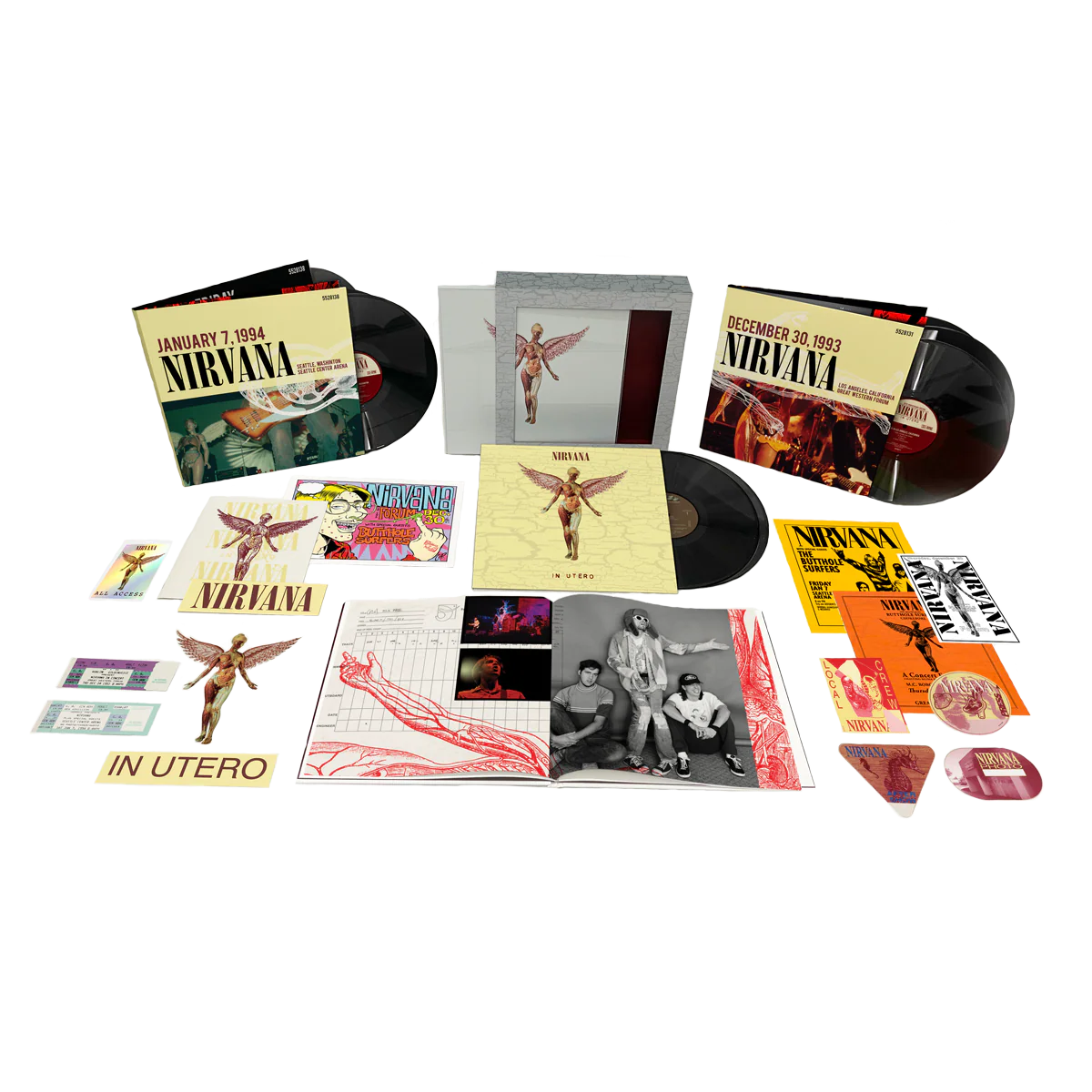 Nirvana - In Utero (30th Anniversary Edition Super Deluxe 8LP Set)