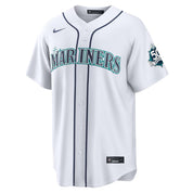 MLB - Seattle Mariners Cal Raleigh White Jersey 50th Seasons Patch