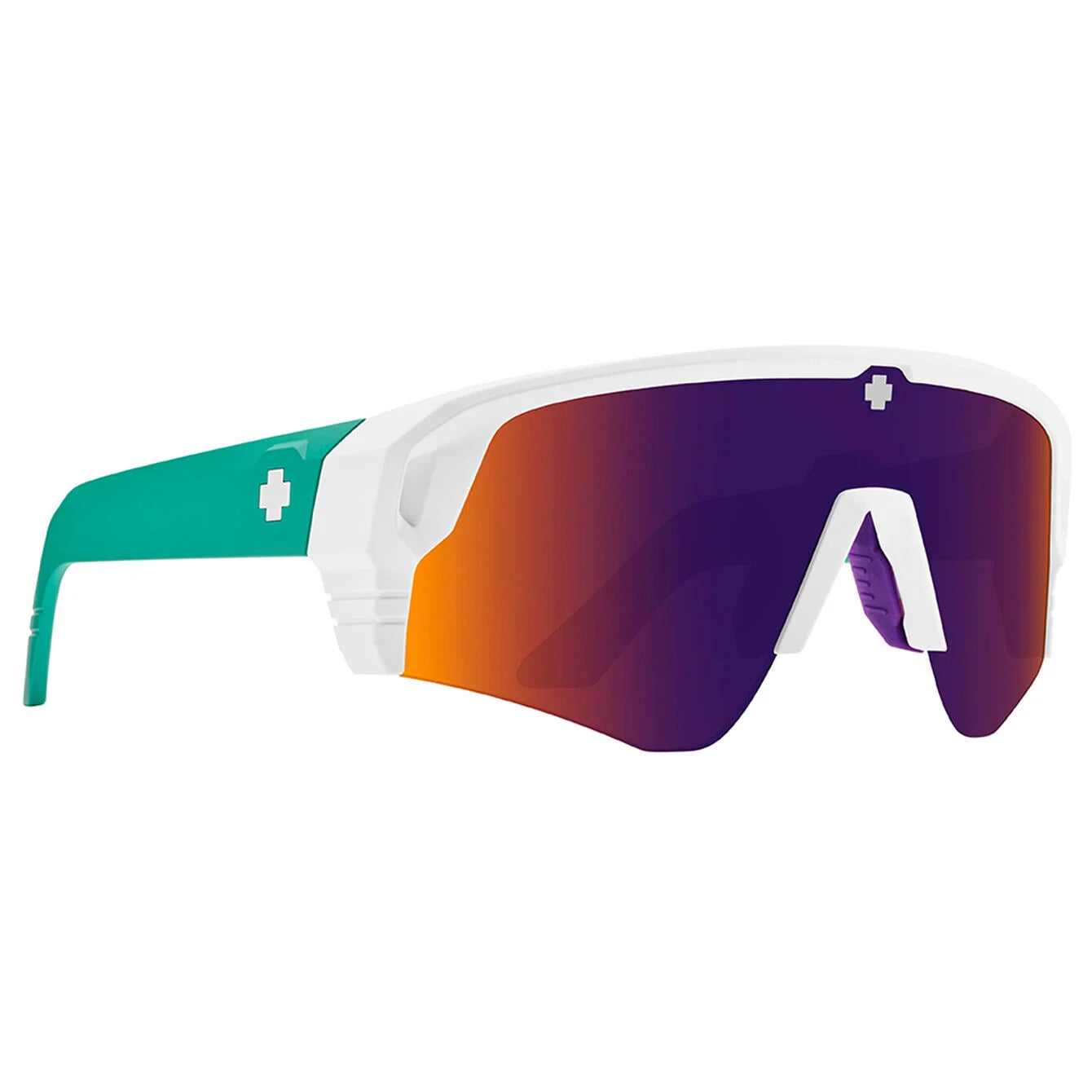 Spy - Monolith Speed Matte Slate Blue Polarized Happy Gray Green Dark Purple Mirror