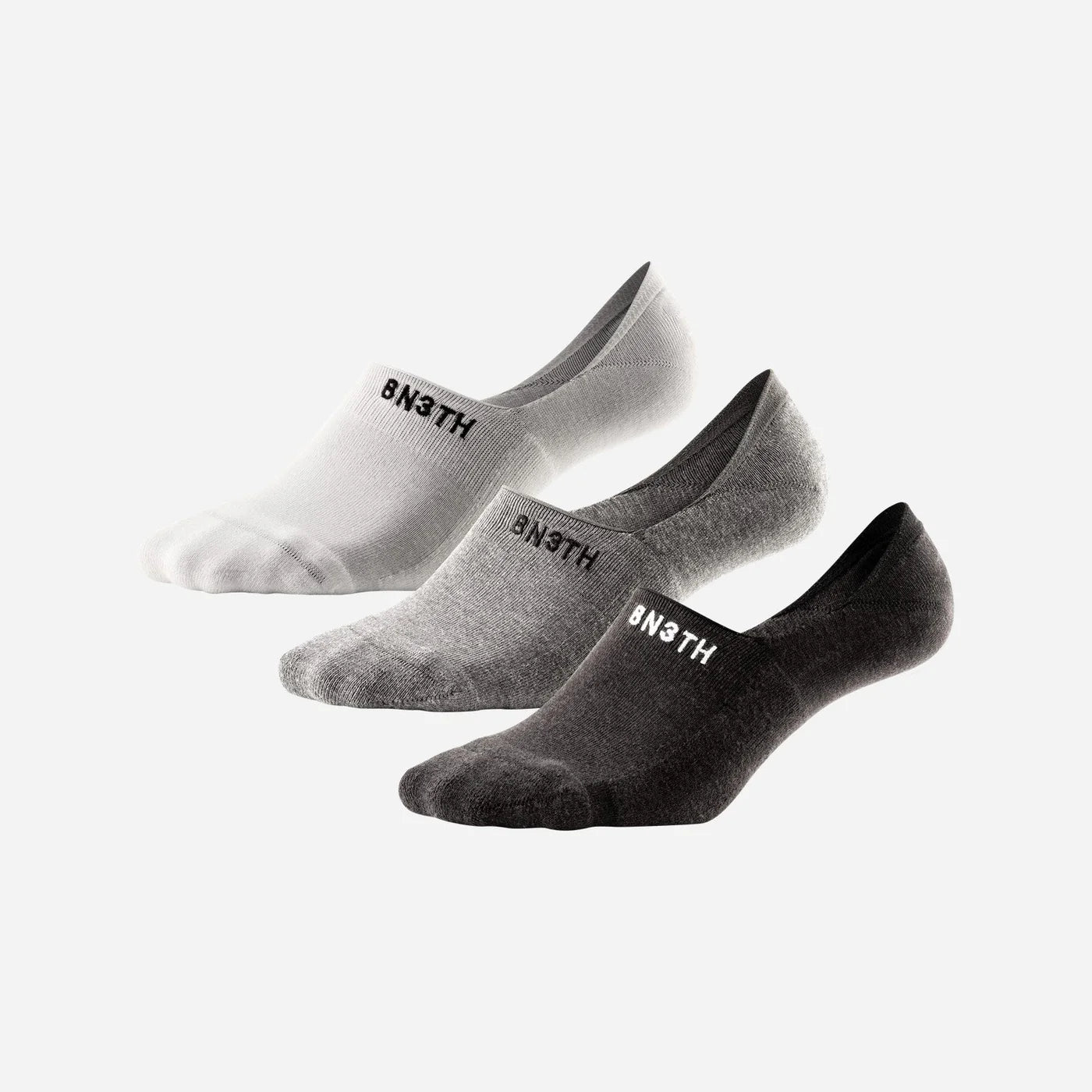 SS25-CLASSIC-NO-SHOW-SOCK-3-PACK-M919001-1314-BLACK-GREY-WHITE-FRONT.webp