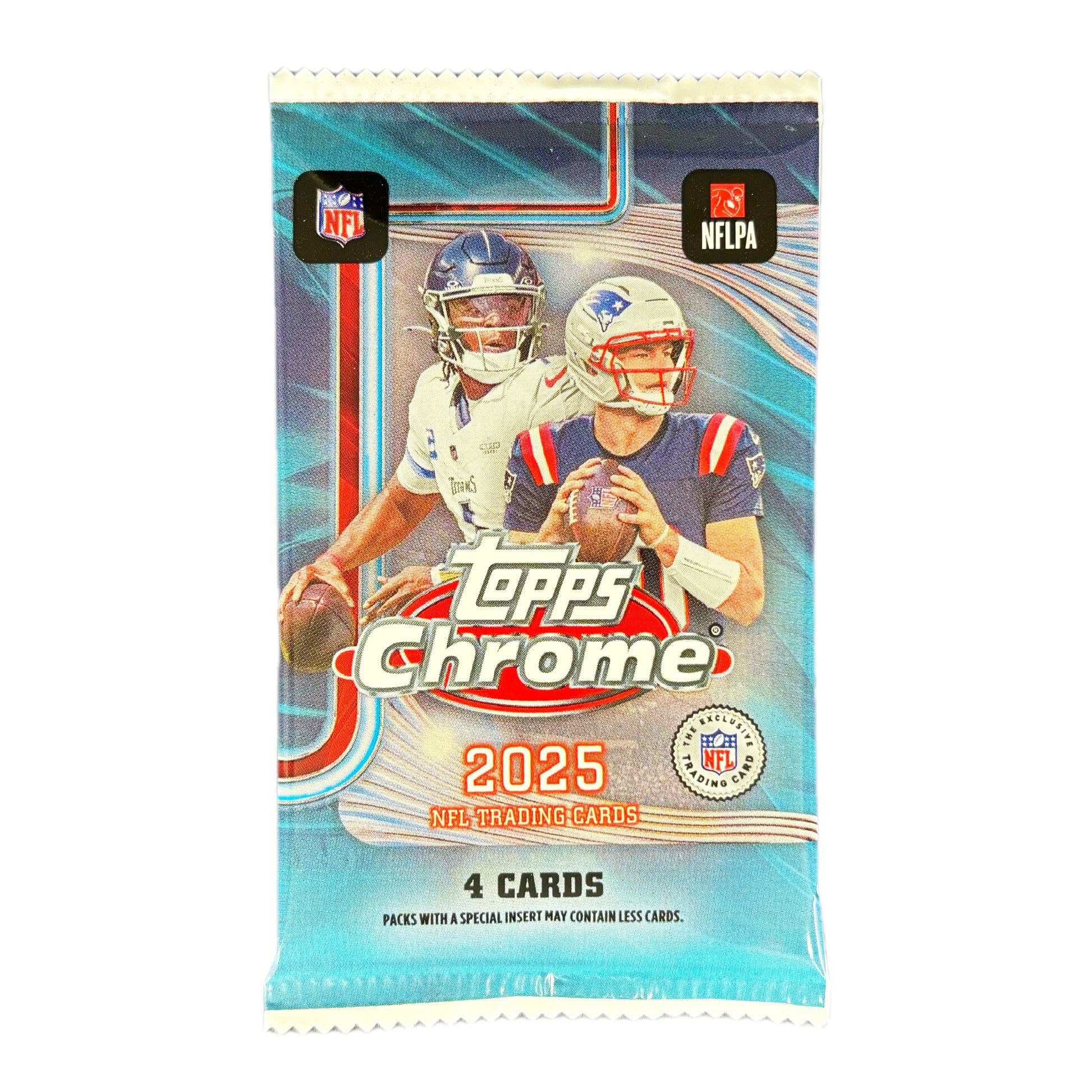 Topps - Chrome 2025 Football Blaster Packs