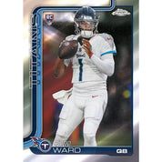 Topps - Chrome 2025 NFL Trading Card Blaster Box