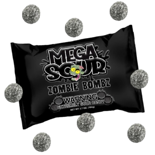 Barnetts - Mega Sour - Zombie Bombz