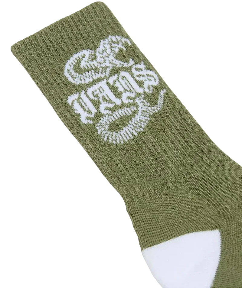 Vans - Road Stop Crew Sock Loden Green