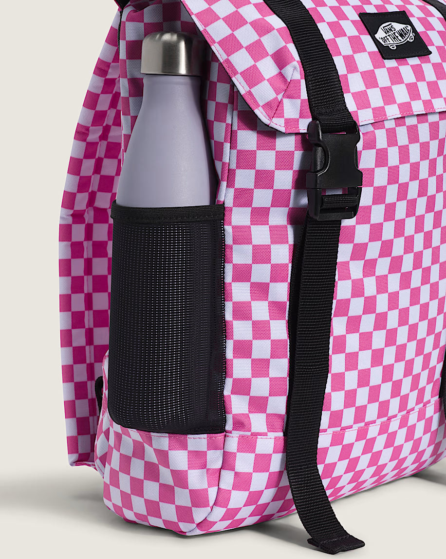 Vans - Utility Checkerboard Backpack Fizz Pink