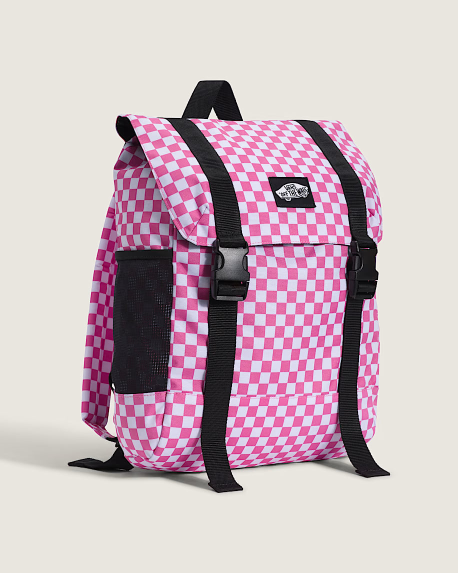 Vans - Utility Checkerboard Backpack Fizz Pink
