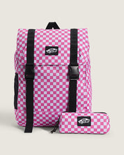 Vans - Utility Checkerboard Backpack Fizz Pink