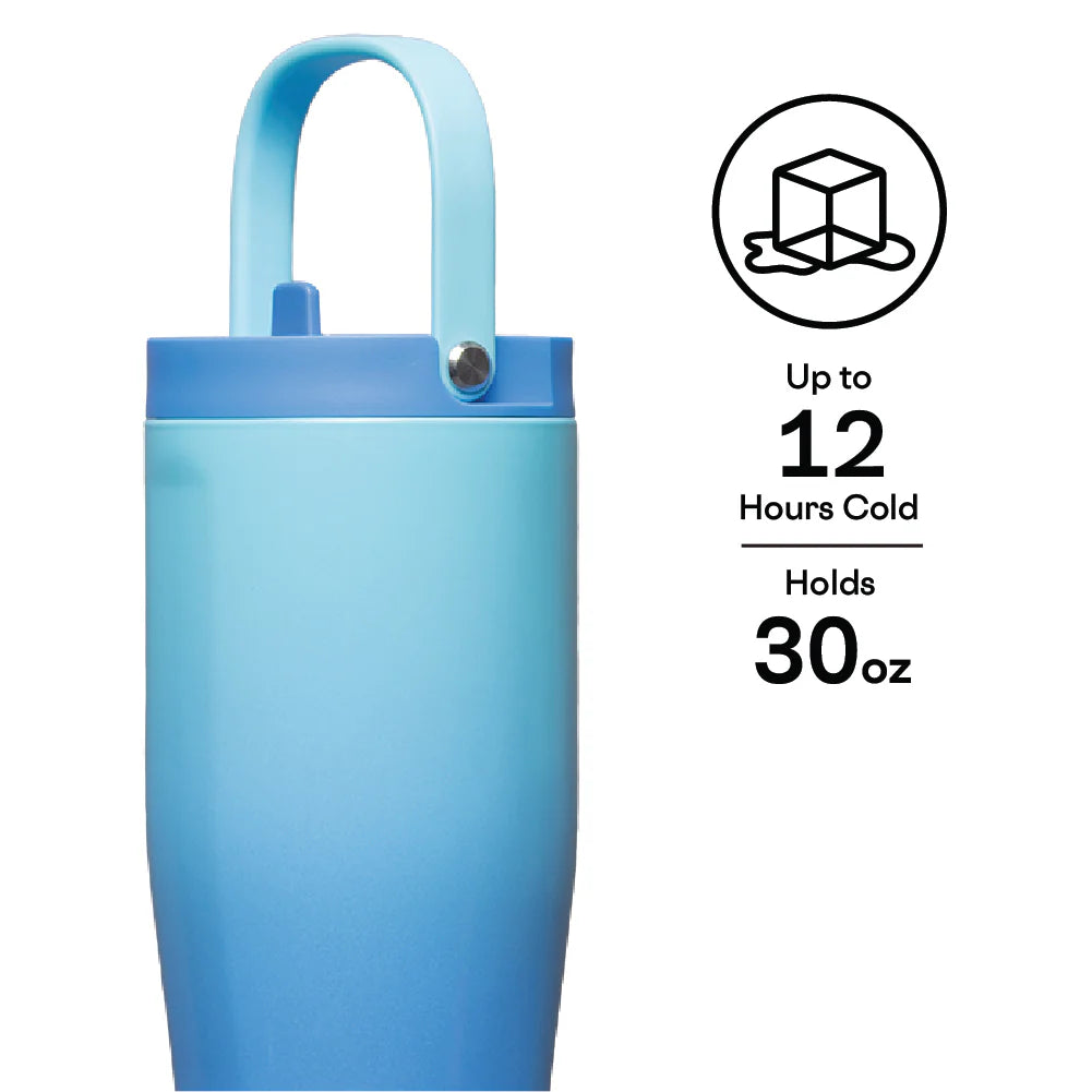 Corkcicle - Go Cup XL 30oz Boom Box Blue