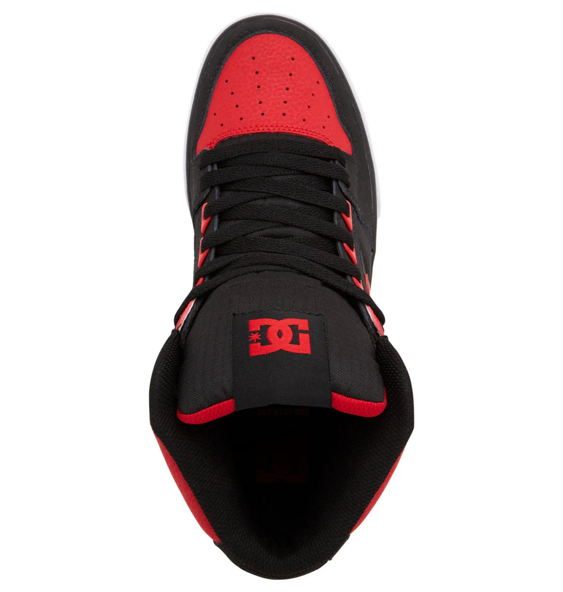 DC - Pure High Top WC Red/Black