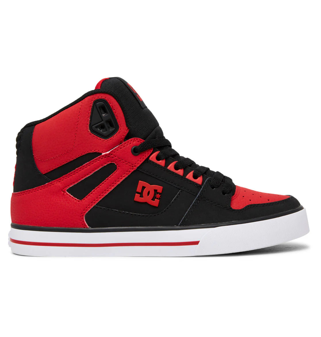 DC - Pure High Top WC Red/Black