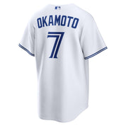 MLB - Toronto Blue Jays Kazuma Okamoto White Nike Jersey