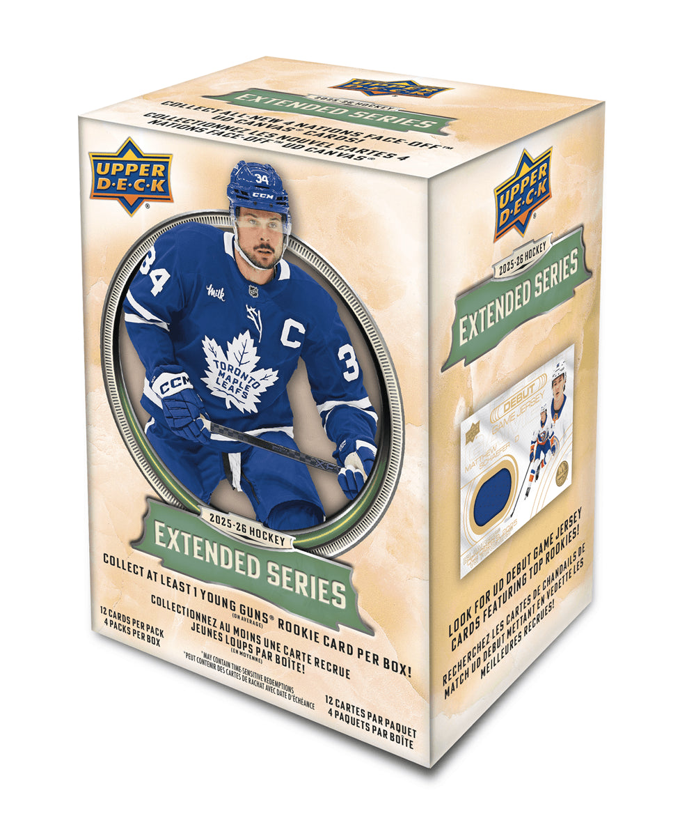 Upper Deck - 2025-26 Extended Series Blaster Box