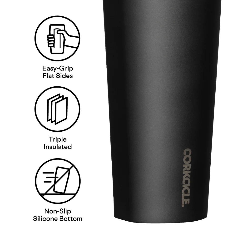 Corkcicle - Cold Cup - 24 oz Insulated Tumbler with Straw