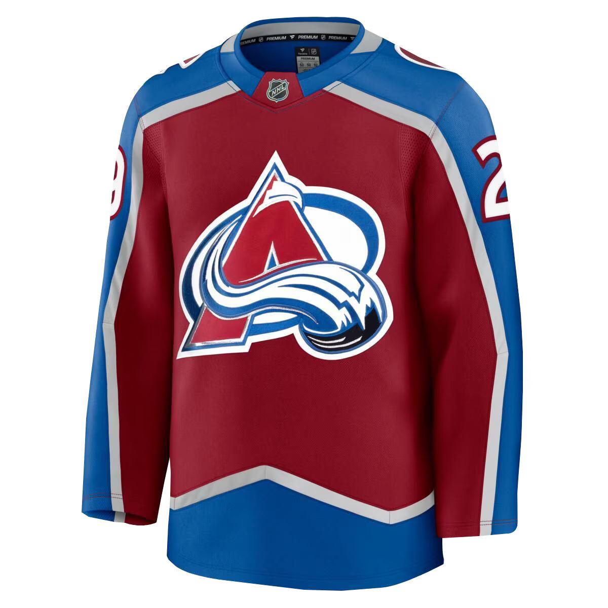 NHL - Colorado Avalanche Nathan Mackinnon Premium Home Jersey