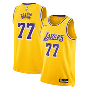 NBA - Los Angeles Lakers Luka Doncic Icon Edition Yellow Jersey
