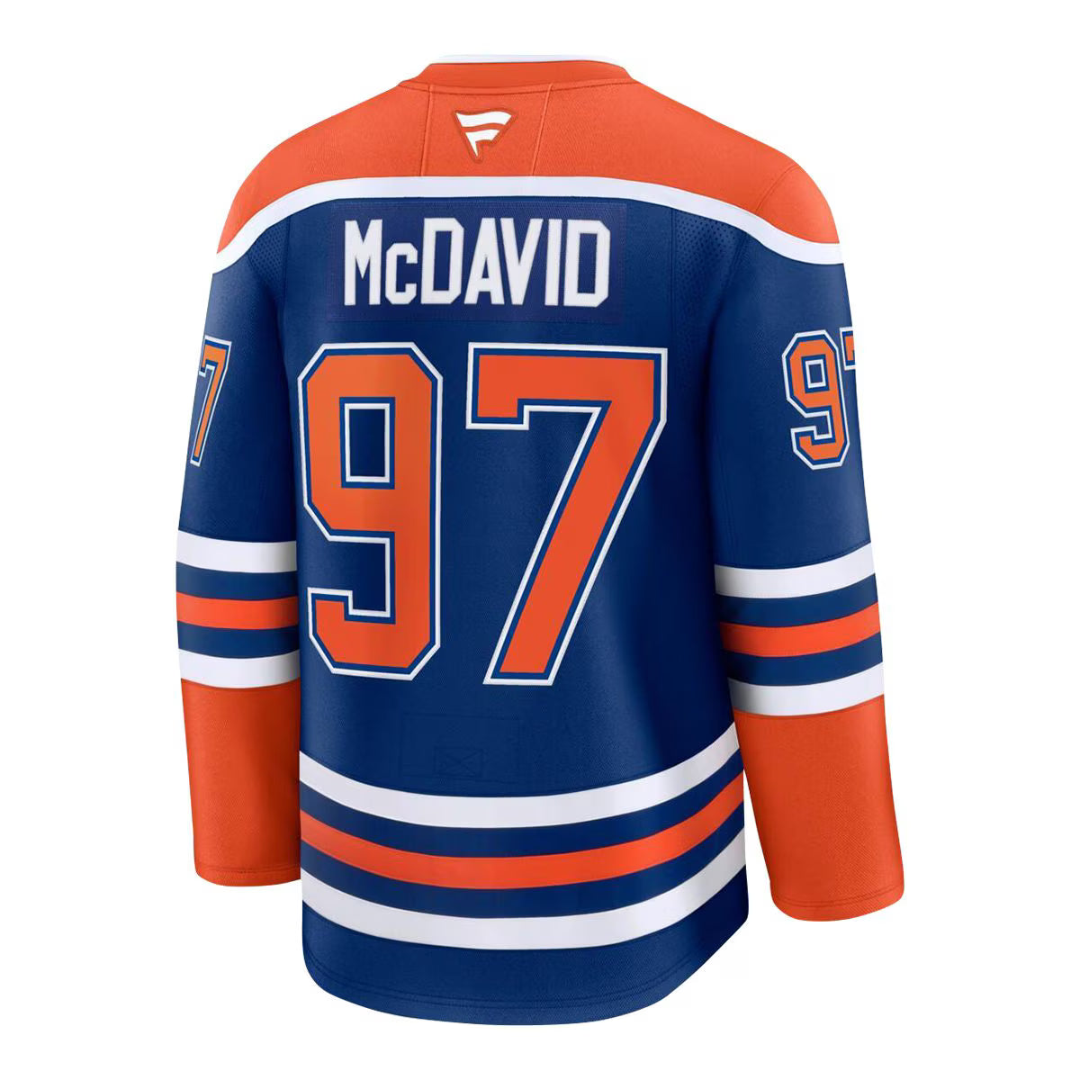 NHL - Edmonton Oilers Connor McDavid Player Home Jersey