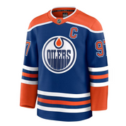 NHL - Edmonton Oilers Connor McDavid Player Home Jersey