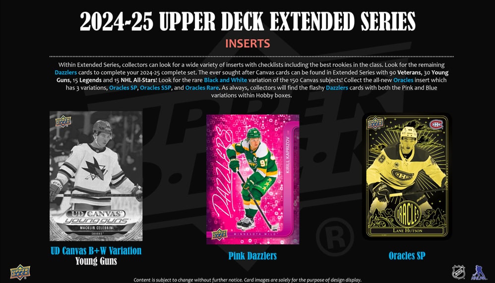 Upper Deck - 2024-25 Hockey Extended Series Hobby Box