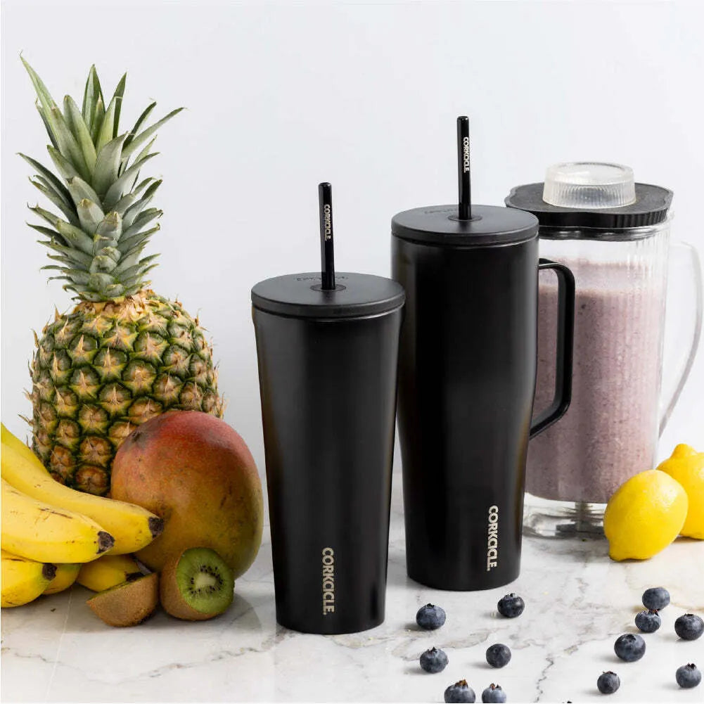 Corkcicle - Cold Cup - 24 oz Insulated Tumbler with Straw