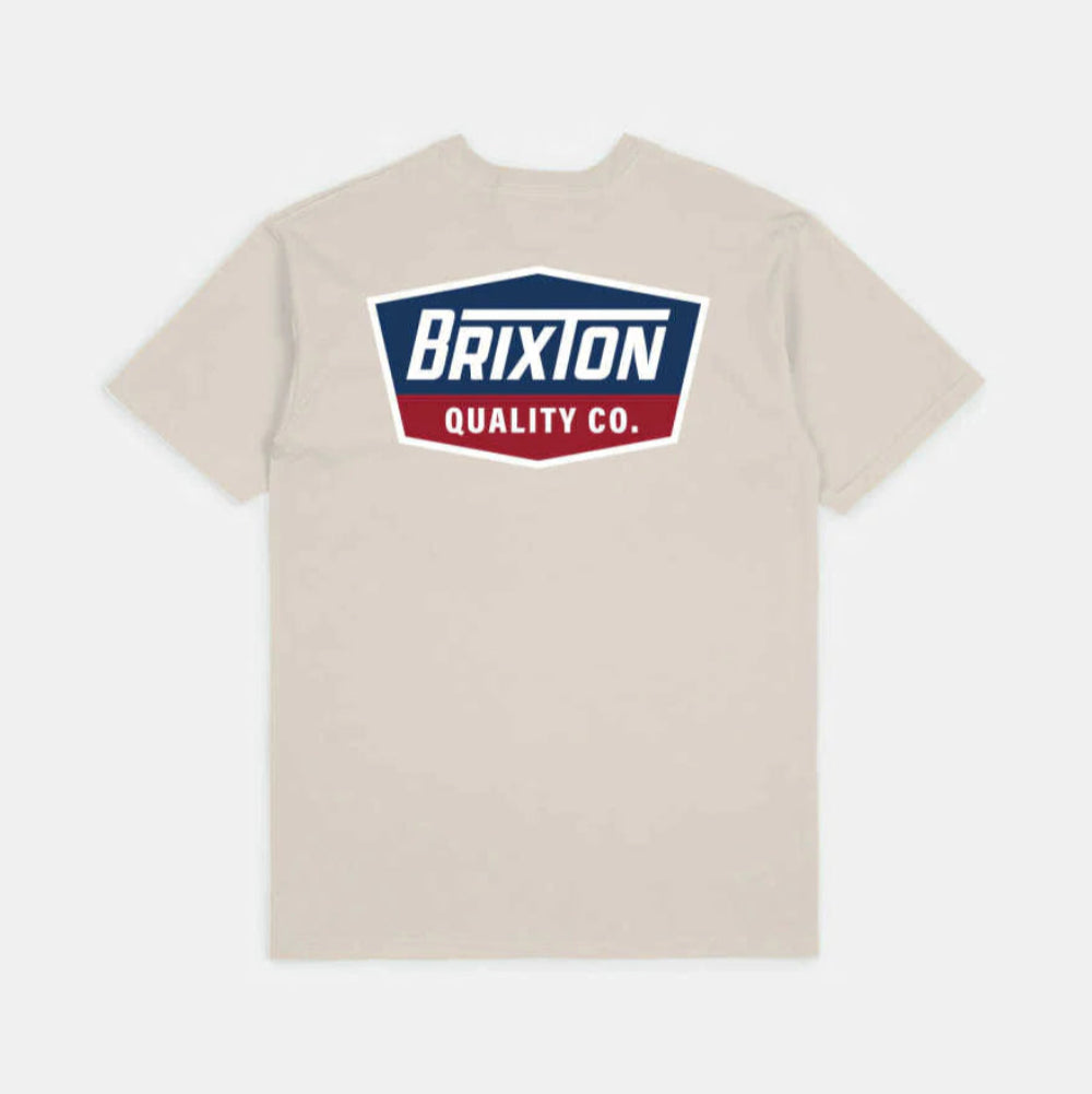 Brixton - Regal S/S STT Cream/Navy