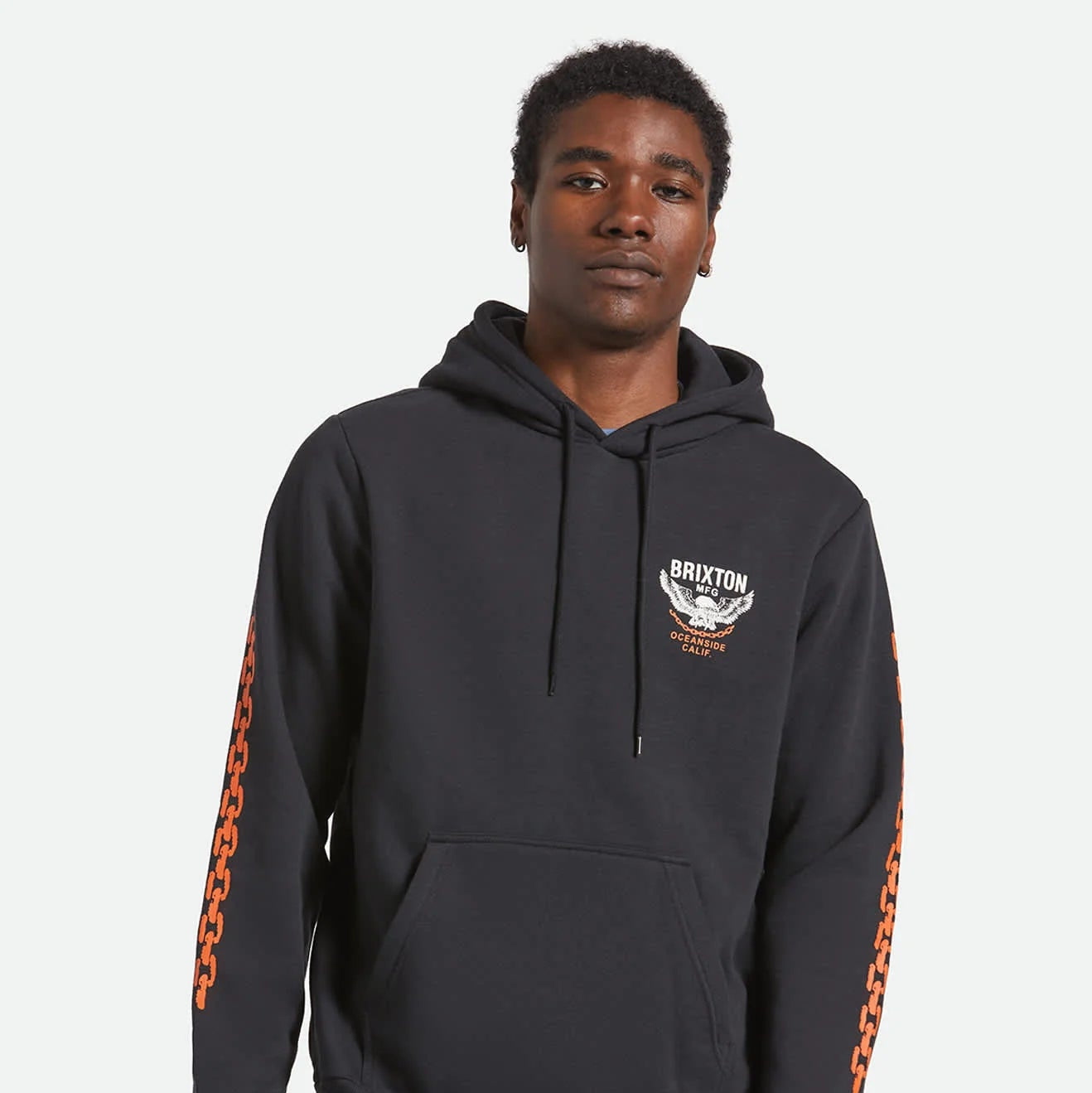 Brixton - Waller Hoodie Black