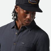 Brixton - Charter Organic Cotton Linen Blend S/S Shirt