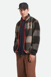 Brixton - Buffalo Plaid Sherpa Fz