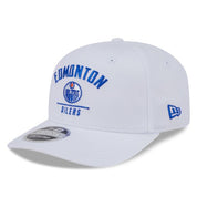 New Era - 9Seventy Edmonton Oilers White Stretch-Snap Hat