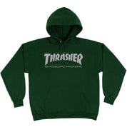 Thrasher - Skate Magazine Hoodie Green/Grey