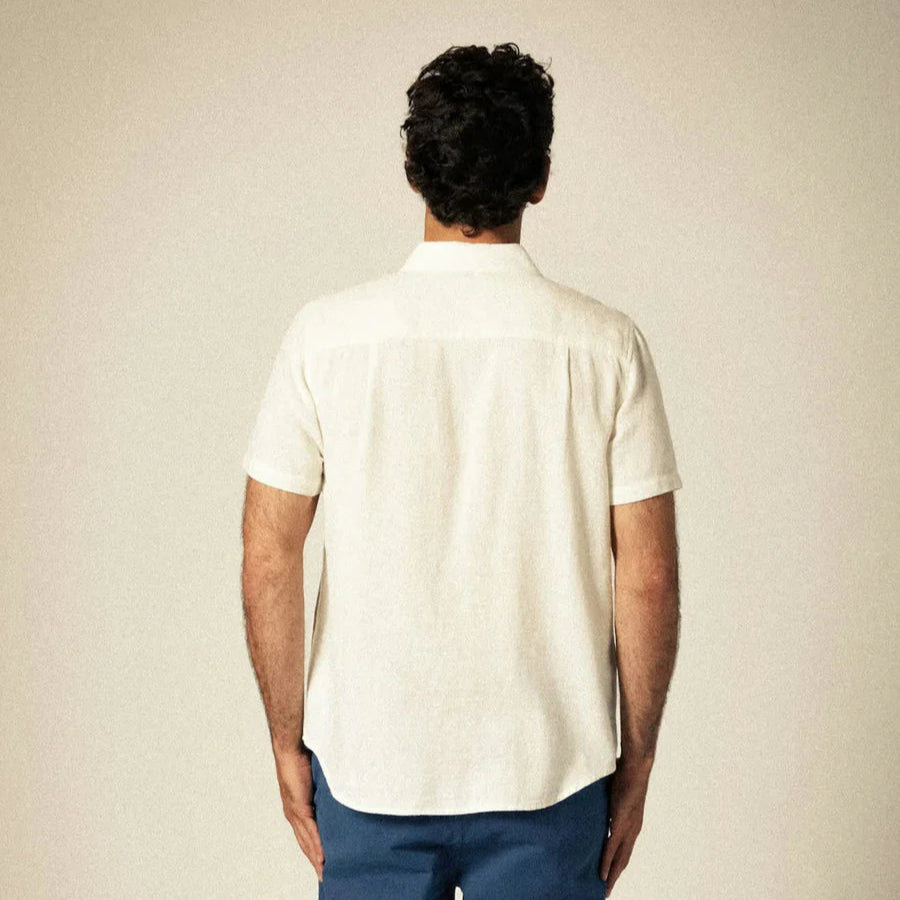 Brixton - Charter Organic Cotton Linen Blend S/S Shirt