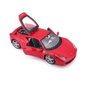 Bburago -  2012 Ferrari 458 Italia 1:24 Scale Die-Cast Model Car