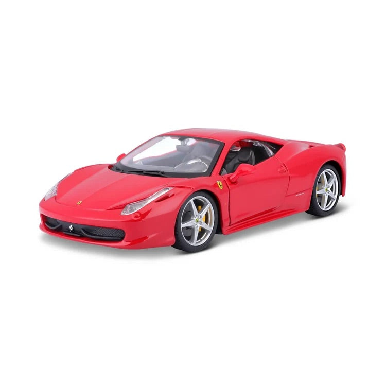 Bburago -  2012 Ferrari 458 Italia 1:24 Scale Die-Cast Model Car