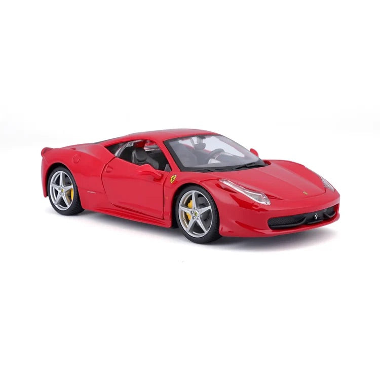 Bburago -  2012 Ferrari 458 Italia 1:24 Scale Die-Cast Model Car