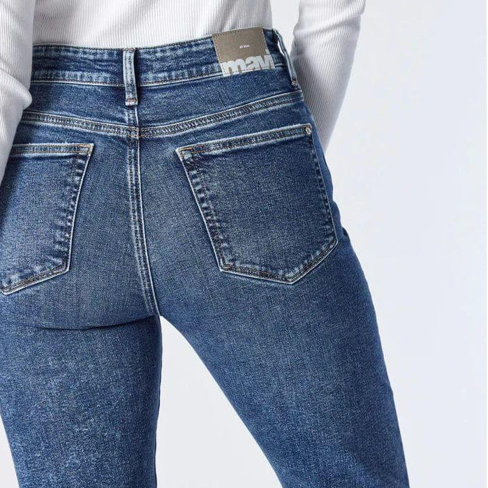 MAVI - Barcelona Mid Ripped Recycle Blue