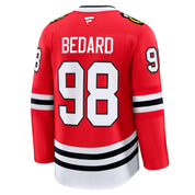NHL - Chicago Blackhawks Connor Bedard Red Home Premium Player Jersey