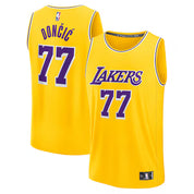 NBA - Los Angeles Lakers Luka Doncic Icon Edition Yellow Jersey