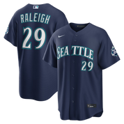 MLB - Seattle Mariners Cal Raleigh Blue Jersey 50th Season