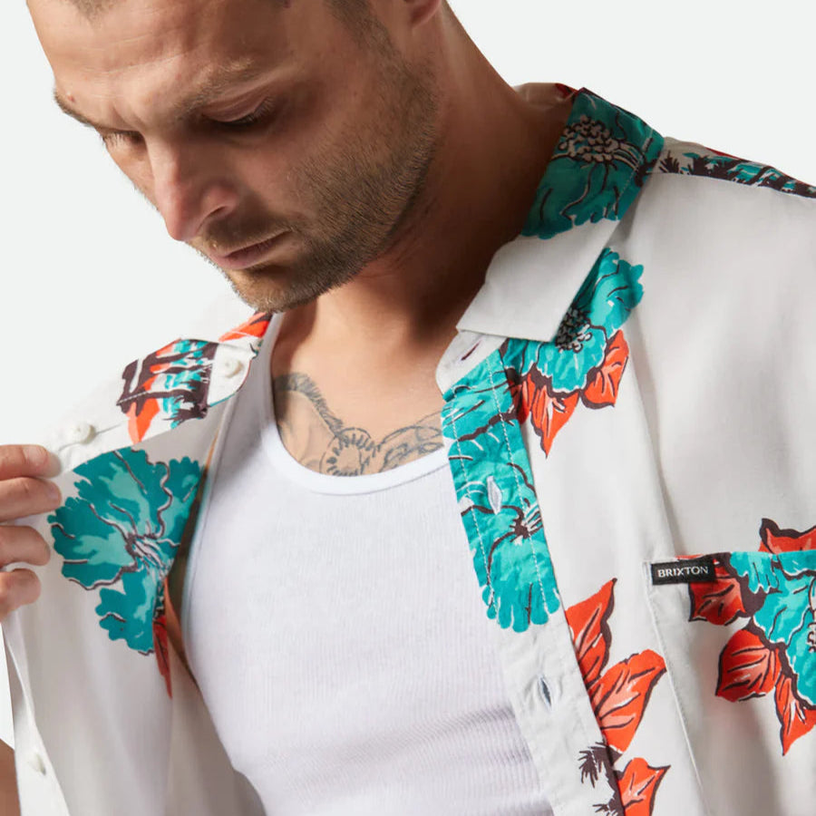 Brixton -CRU Print Relaxed S/S Shirt
