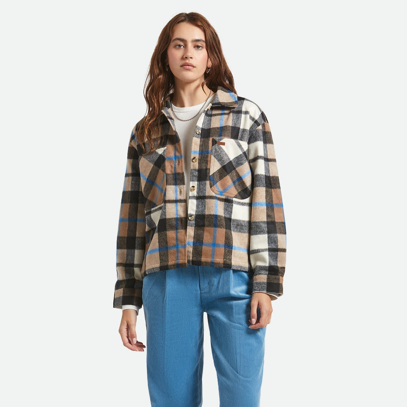 Brixton - Bowery W Soft Brushed Flannel