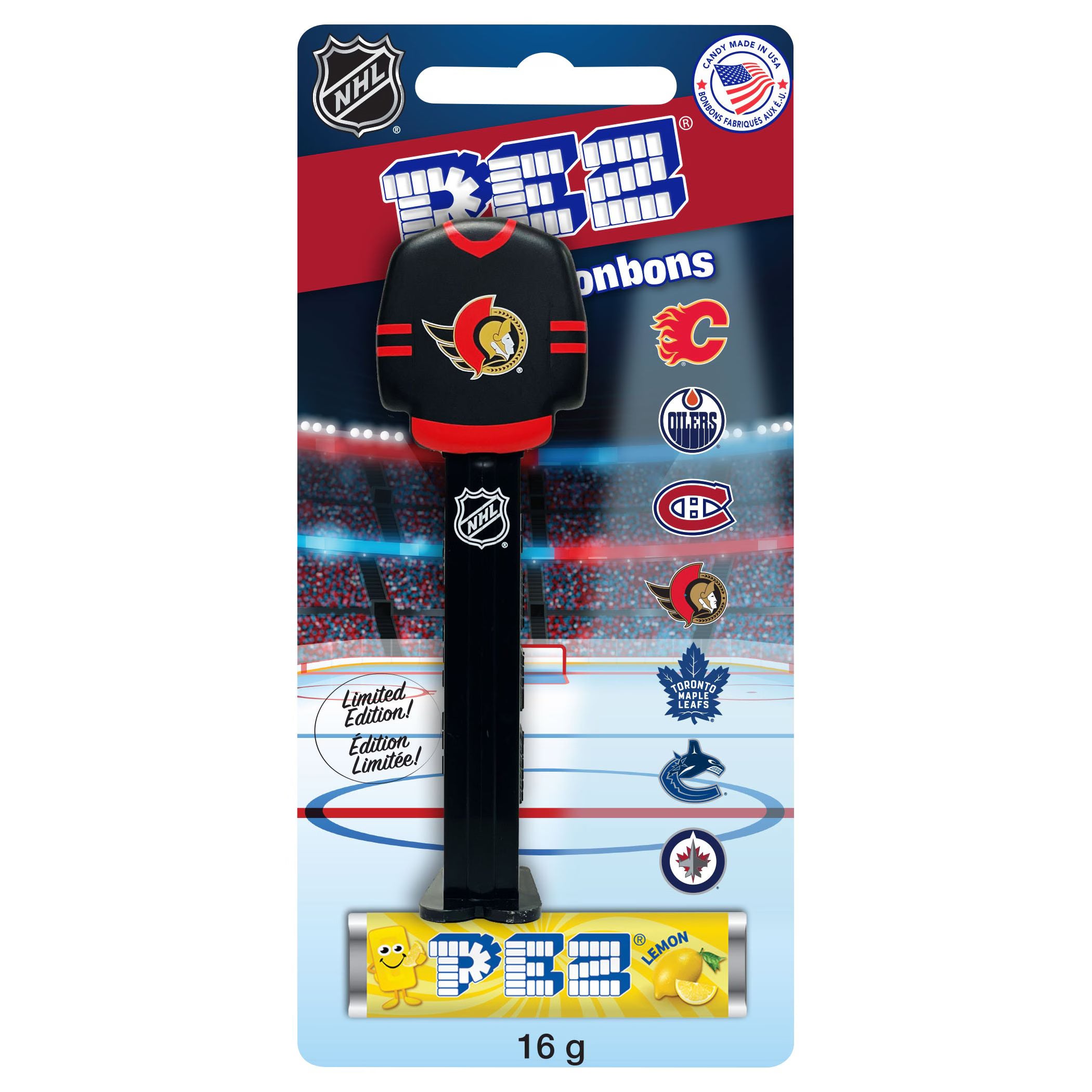 PEZ - NHL Hockey Jersey Single Pack