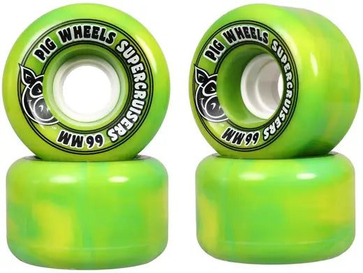 PIG - Supercruiser Skateboard Wheels 4-Pack