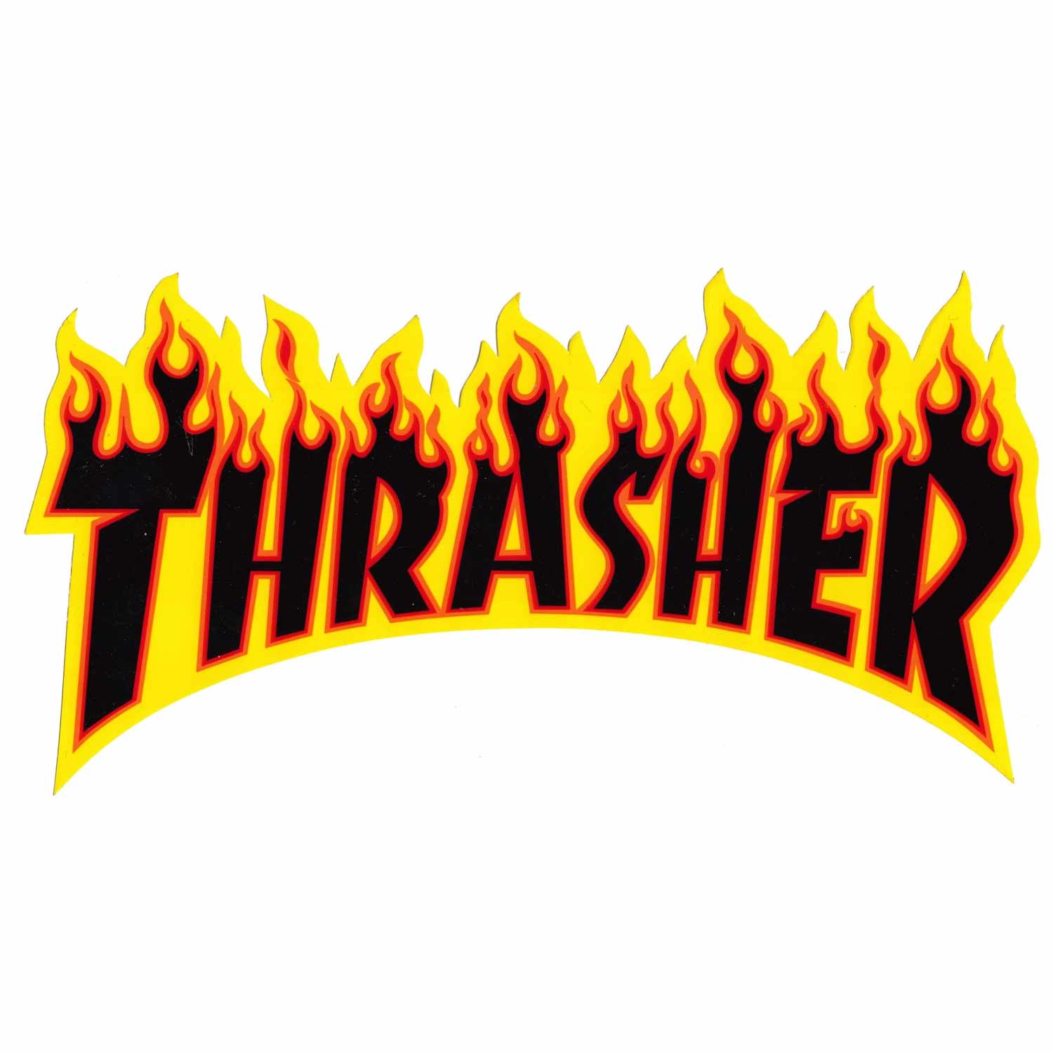 Thrasher - Flame Logo Medium Stickers 25pk