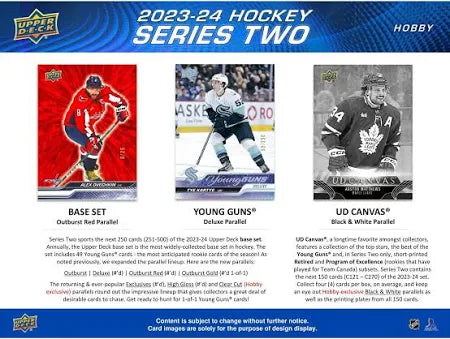 Upper Deck - NHL 2023-2024 Series 2 Hockey Cards