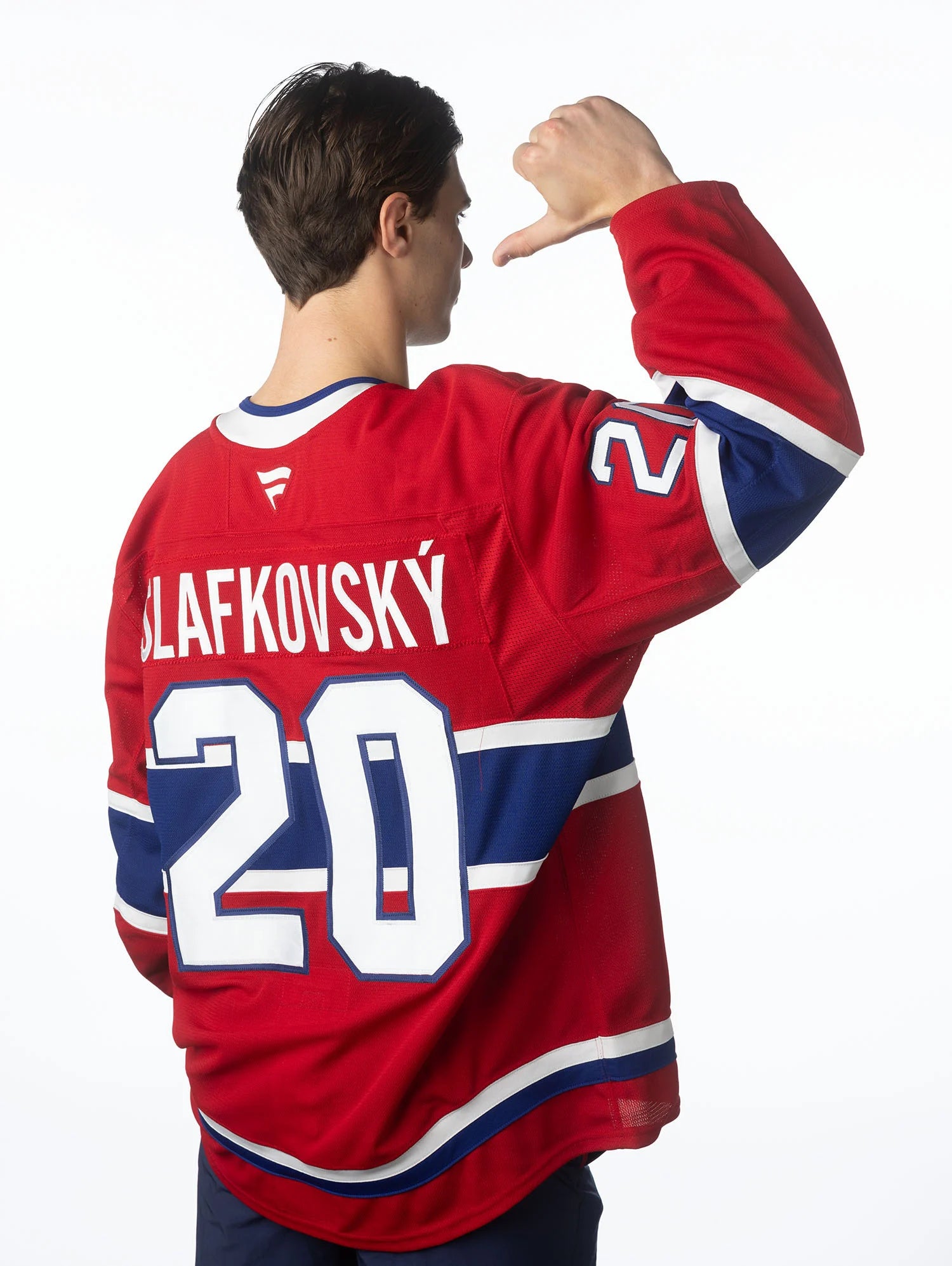 NHL - Montreal Canadiens Juraj Slafkovsky Premium Home Jersey