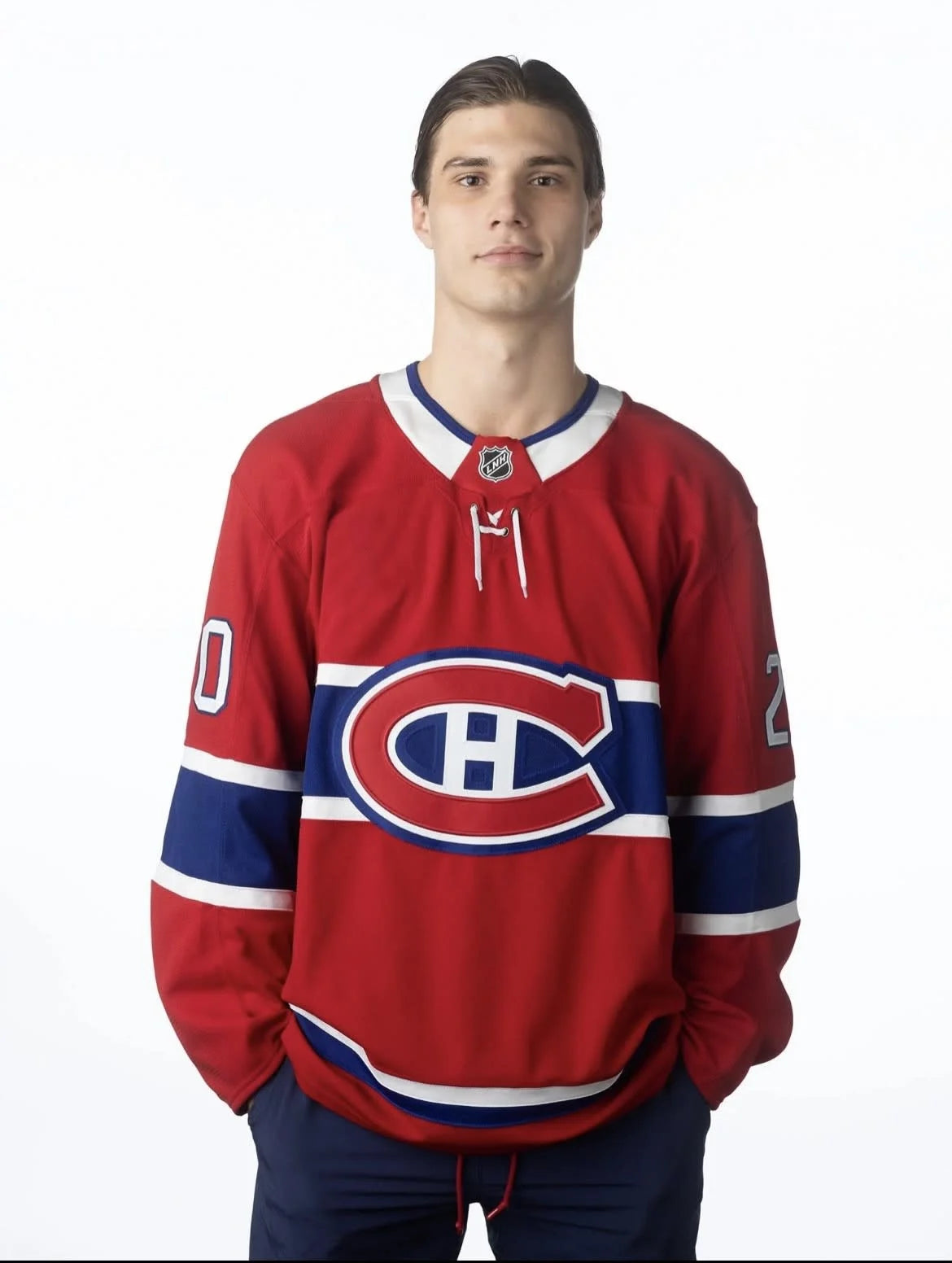 NHL - Montreal Canadiens Juraj Slafkovsky Premium Home Jersey